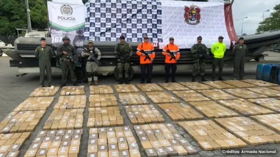 La Armada Colombiana Incauta Más De Una Tonelada De Cocaína | KienyKe