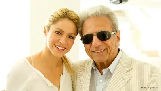 What is thought in regards to the well being standing of Shakira’s father