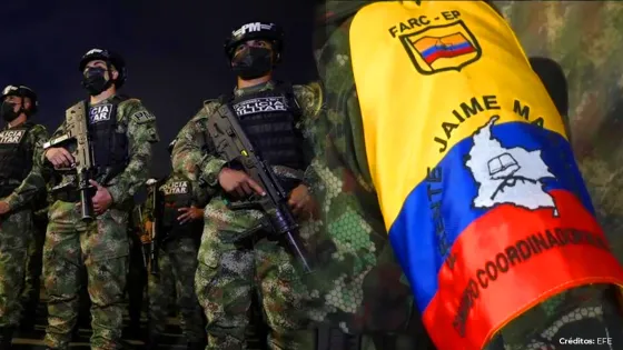 Fuertes enfrentamientos del Ejército con disidentes de las FARC