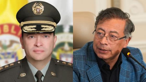 Presidente Gustavo Petro y general Carlos Fernando Triana. Presidente Gustavo Petro y general Carlos Fernando Triana.