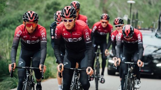 Team Ineos para el Tour Colombia