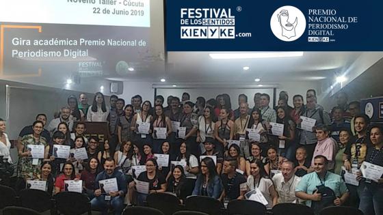 El taller de periodismo digital se tomó a Cúcuta