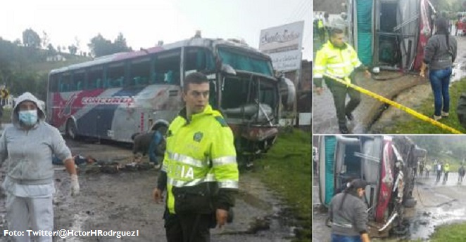 Video Accidente En Vía Bogotá Tunja Deja Tres Muertos Y Varios